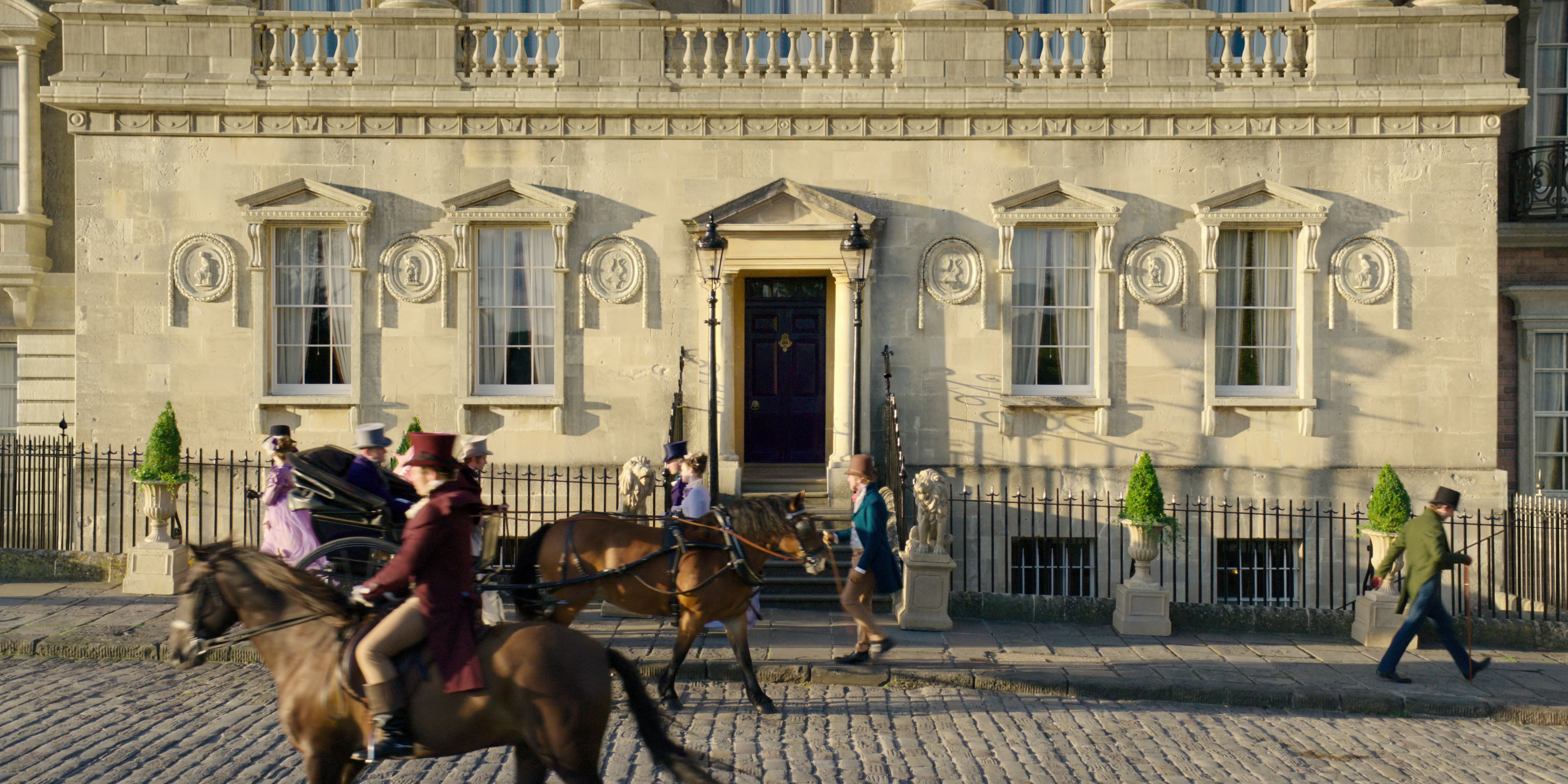 No. 1 Royal Crescent. Bridgerton, Copyright Netflix