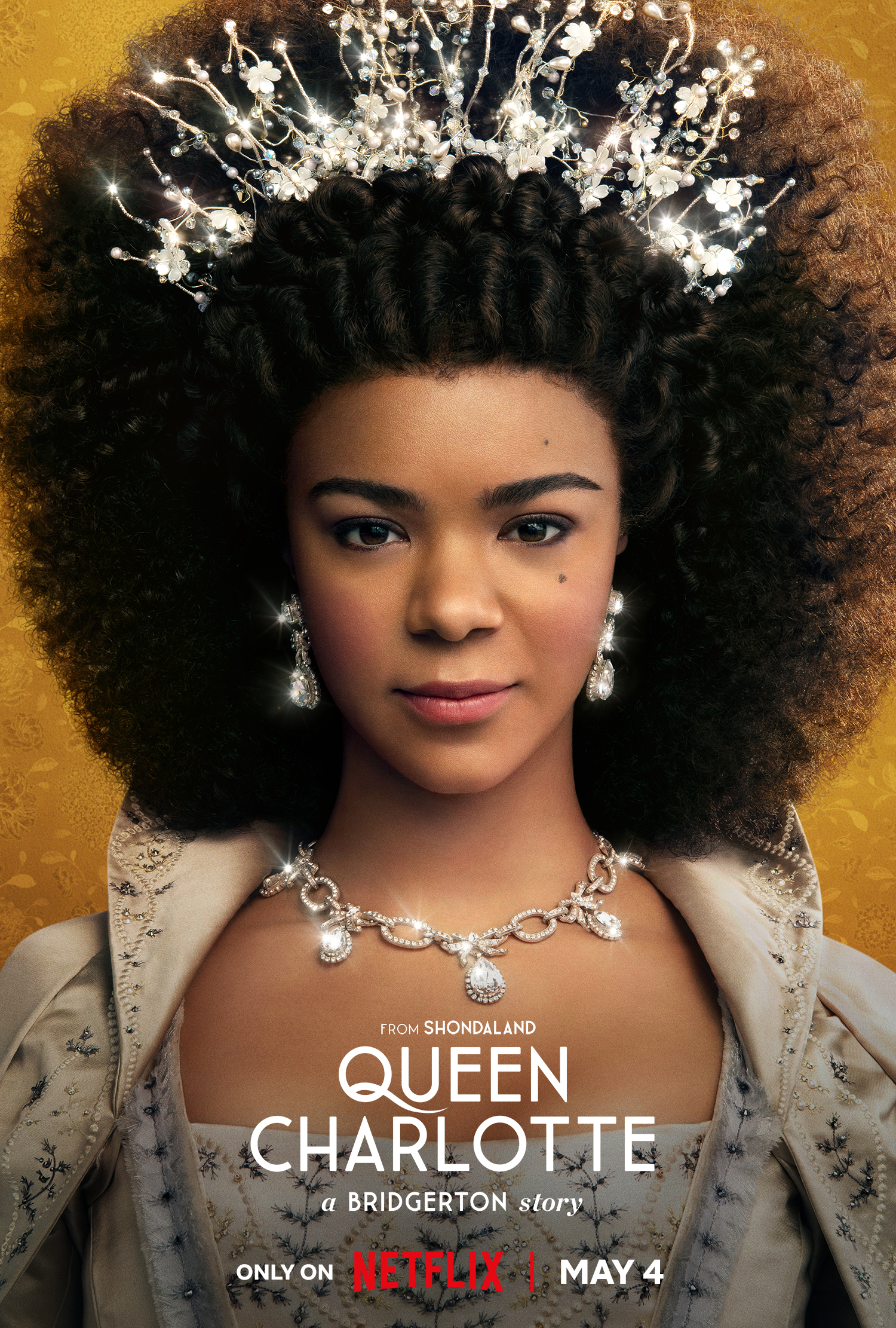 Image: Queen Charlotte poster, Netflix